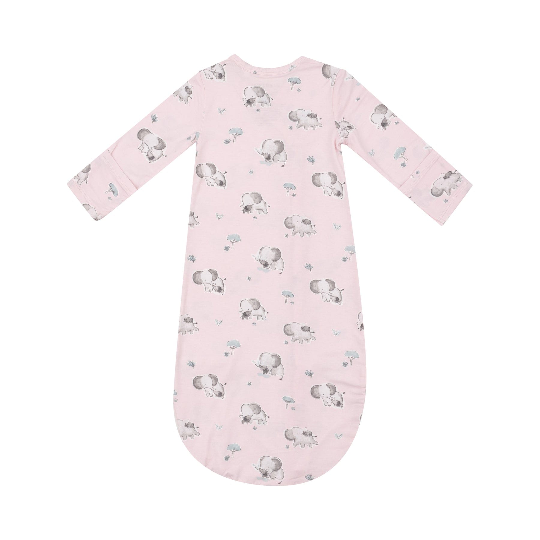 Angel Dear Angel Dear Gray Elephants Pink Bundle Gown - Little Miss Muffin Children & Home