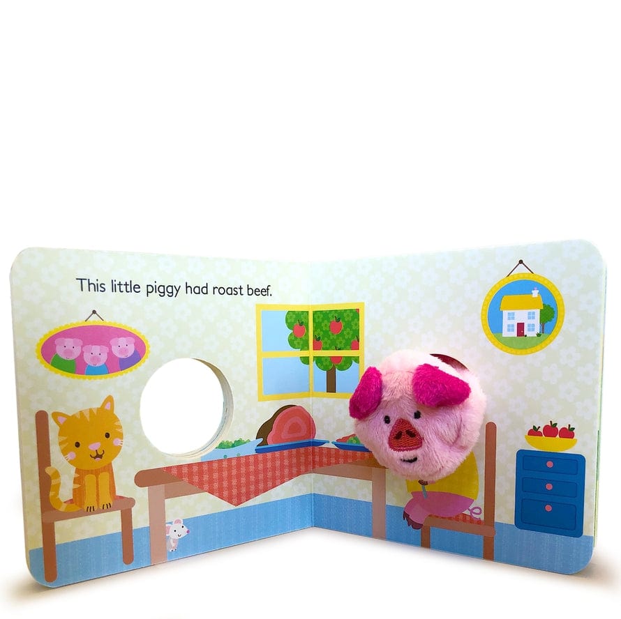 Cottage Door Press This Little Piggy Nursery Rhyme Finger Puppet Board Book - Little Miss Muffin Children & Home