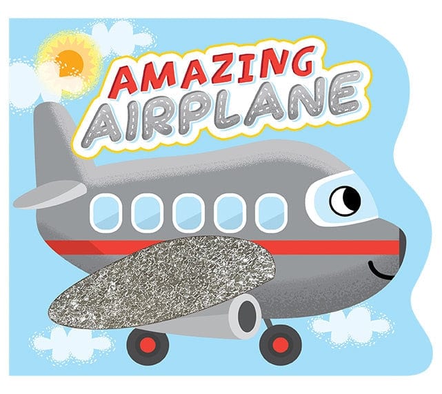Little Hippo Books Amazing Airplane - Touch and Feel Board Book - Sensory Board Book - Little Miss Muffin Children & Home