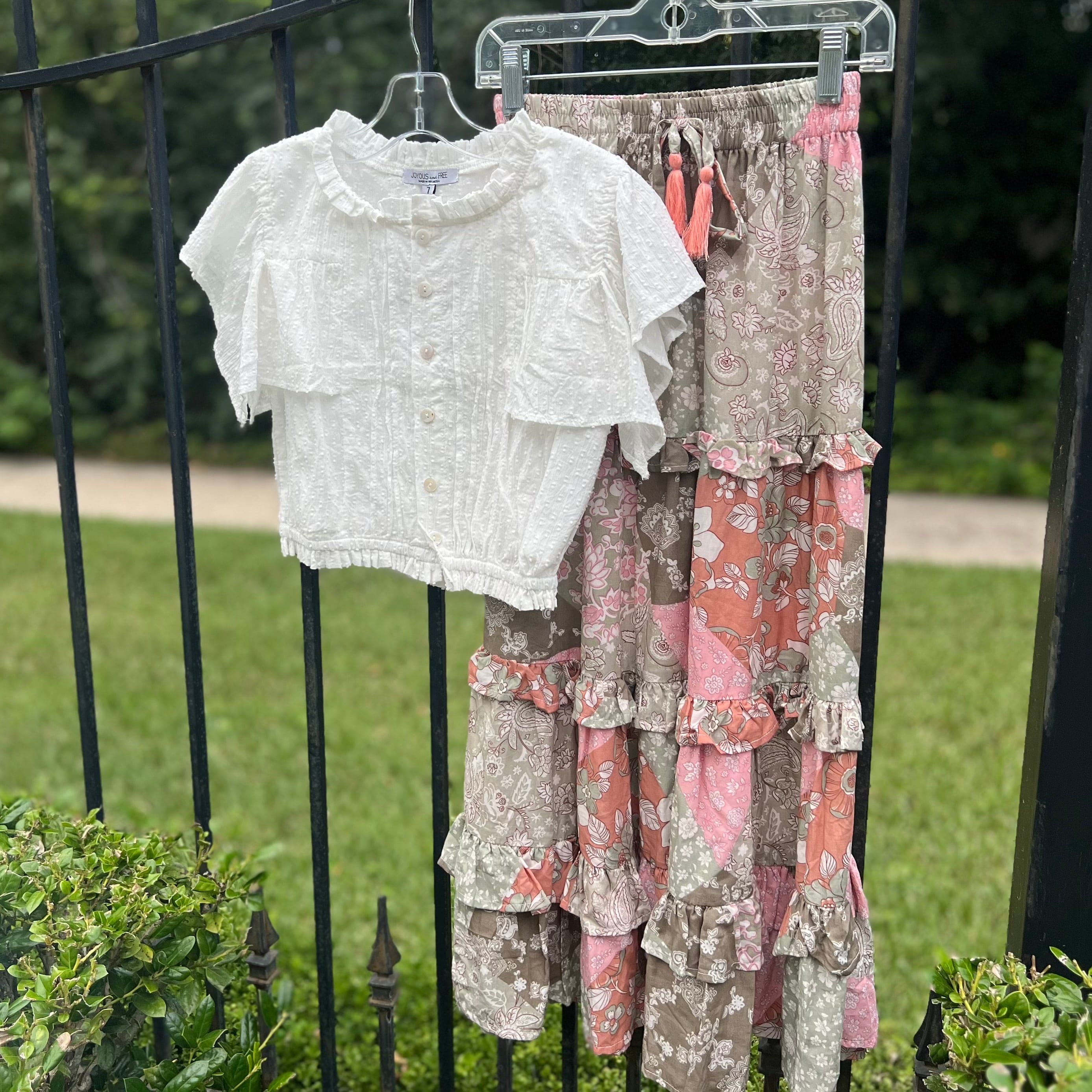 Joyous and Free Joyous and Free Mya Top - Little Miss Muffin Children & Home