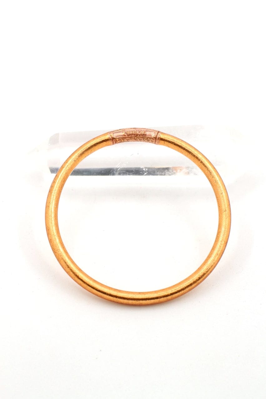 Single Rainbow Thai Buddhist Temple Bracelet, Mantra Bangle, Copper