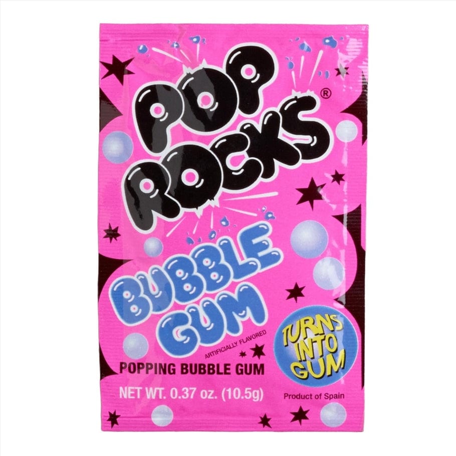 Pop Rocks Bubble Gum Popping Candy .33oz – Little Miss Muffin Children ...