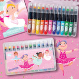 The Piggy Story The Piggy Story Glitter Doodle Gel Crayons - Dancing Star - Little Miss Muffin Children & Home
