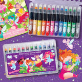 The Piggy Story The Piggy Story Glitter Doodle Gel Crayons - Fairy Garden - Little Miss Muffin Children & Home