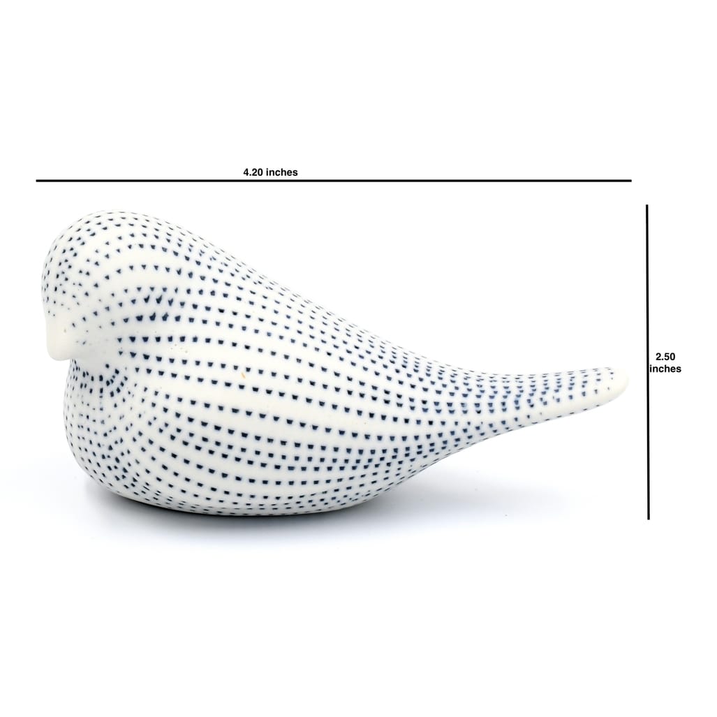 Mini Bird-Porcelain Ceramic Sculpture Ornament