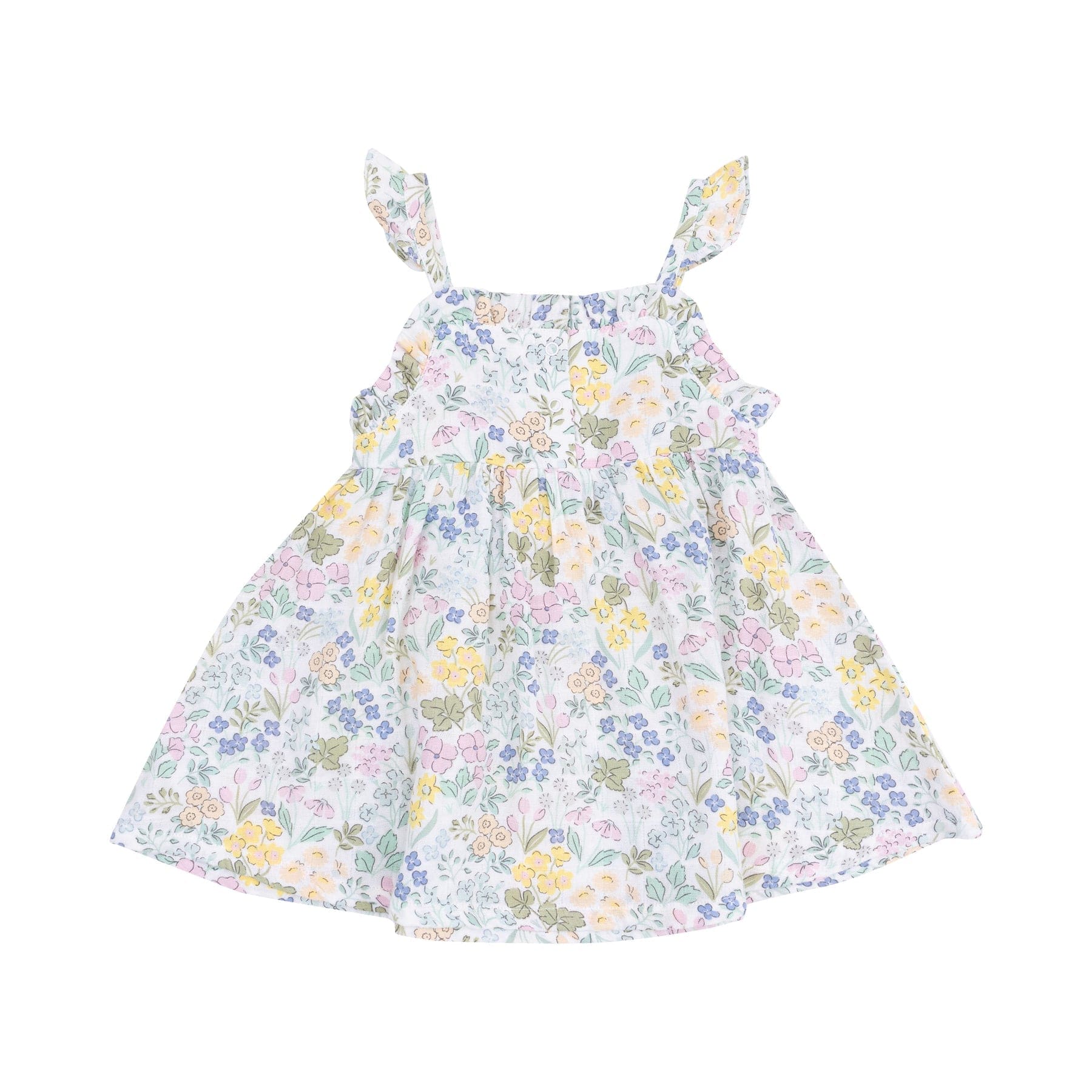 Angel Dear Angel Dear Samantha Floral Paperbag Ruffle Dress - Little Miss Muffin Children & Home