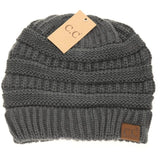 C.C Beanie Classic CC Beanie in Teal Grey