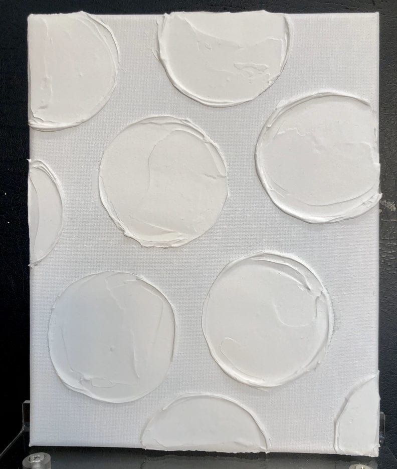 Coddiwomple Coddiwomple Paint Your Own Canvas Smiley Faces 8x10 - Little Miss Muffin Children & Home