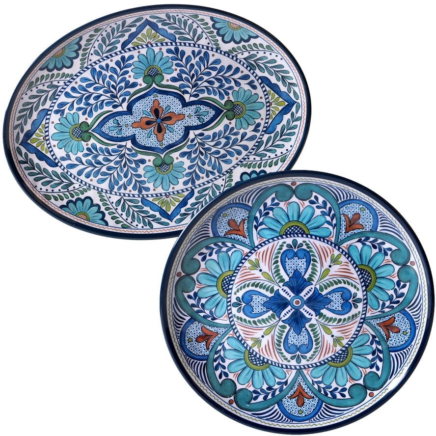Certified International Certified International Talavera Melamine Round Platter 14" - Little Miss Muffin Children & Home