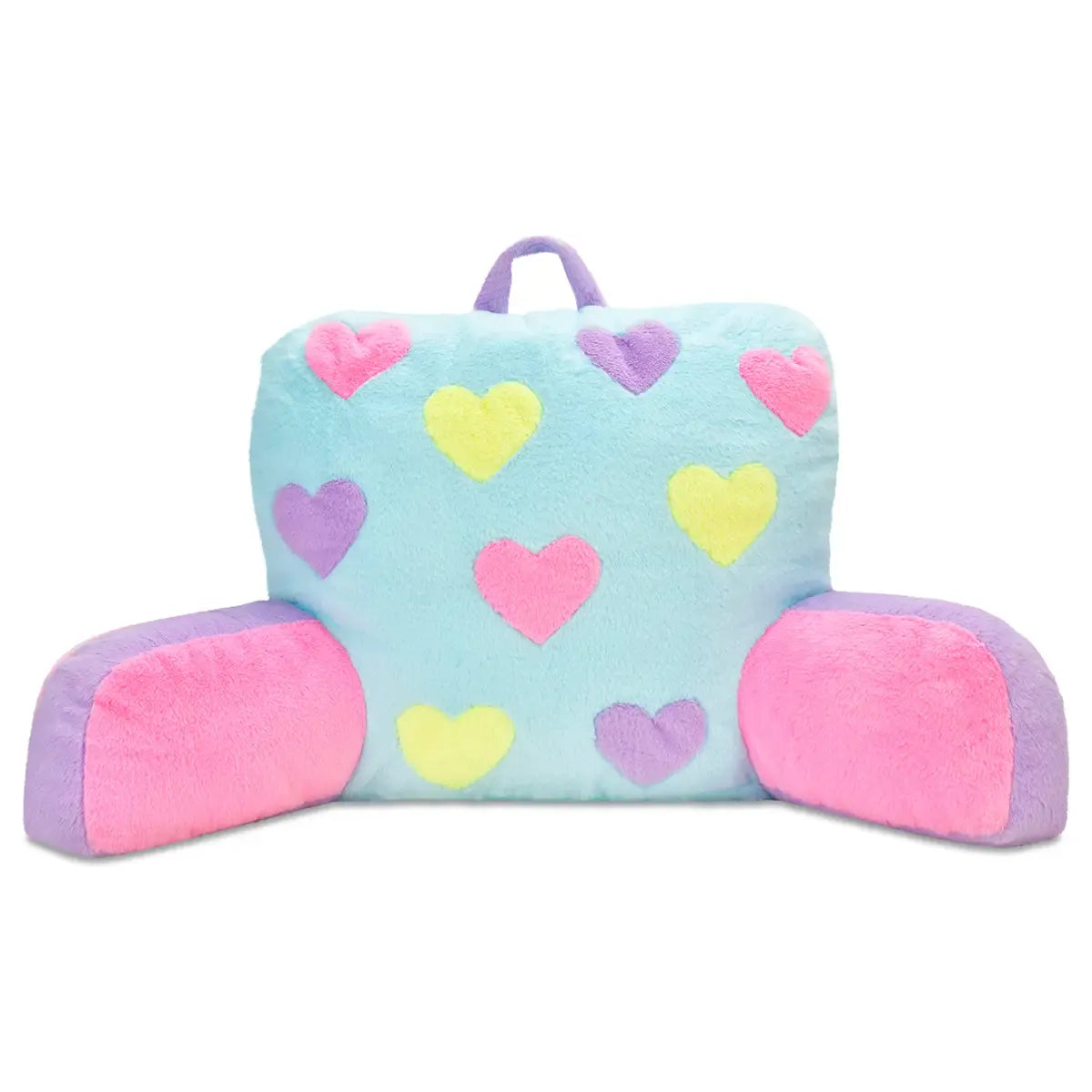 iScream Hearts Color Block Lounge Pillow - Little Miss Muffin Children & Home
