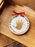 Child To Cherish A Stitch in Time Handprint Ornament