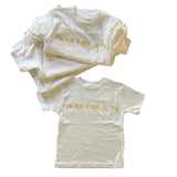 Whereable Art Saints Striped Toddler Tee