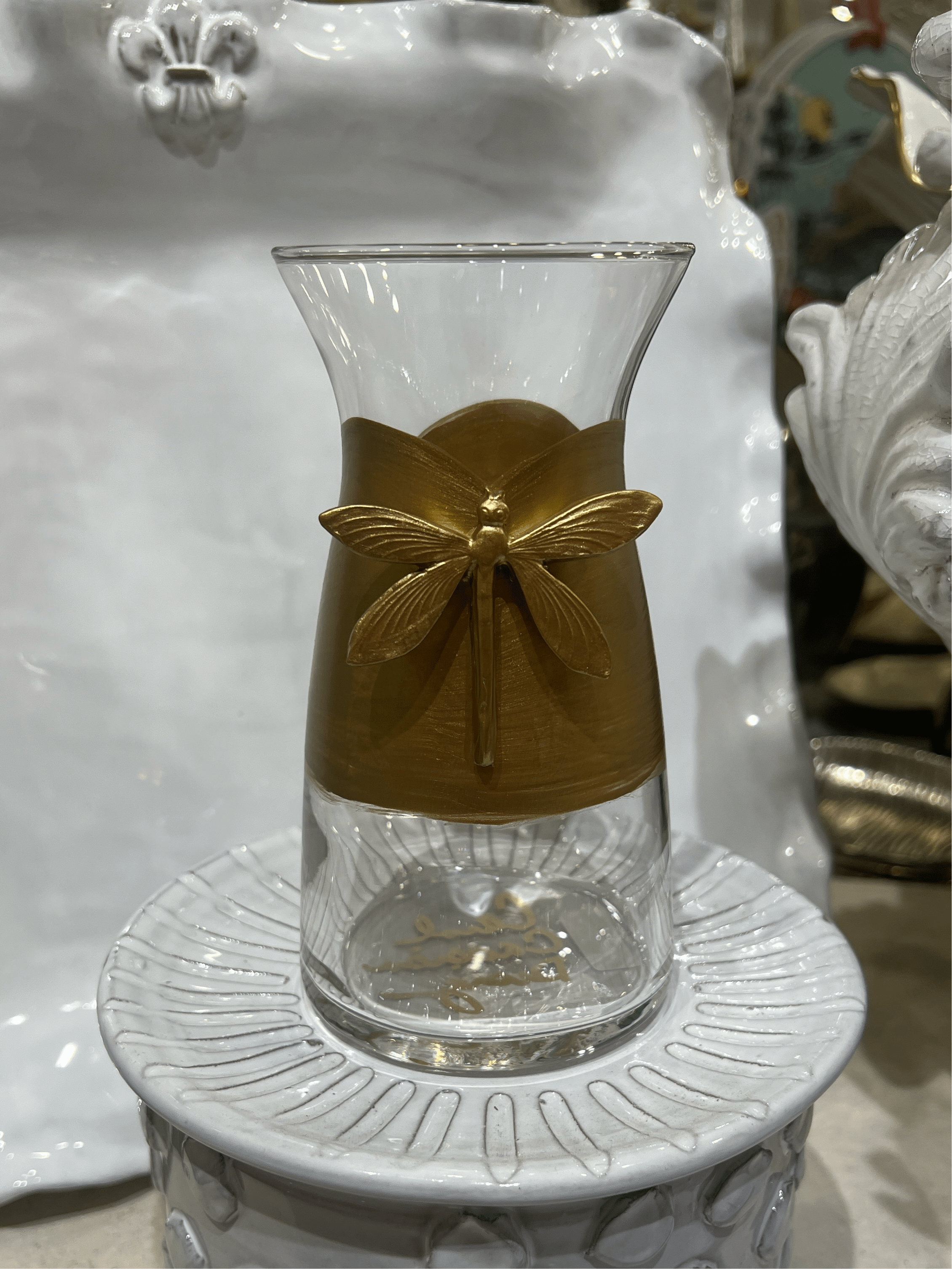 Carol Cassisa Carol Cassisa Vase-Carafe Libellule Andre (Dragonfly) - Little Miss Muffin Children & Home