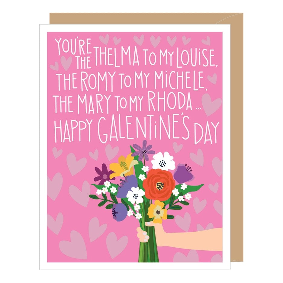 Apartment 2 Cards Apartment 2 Cards Best Friend Galentine Valentine's Day Card - Little Miss Muffin Children & Home