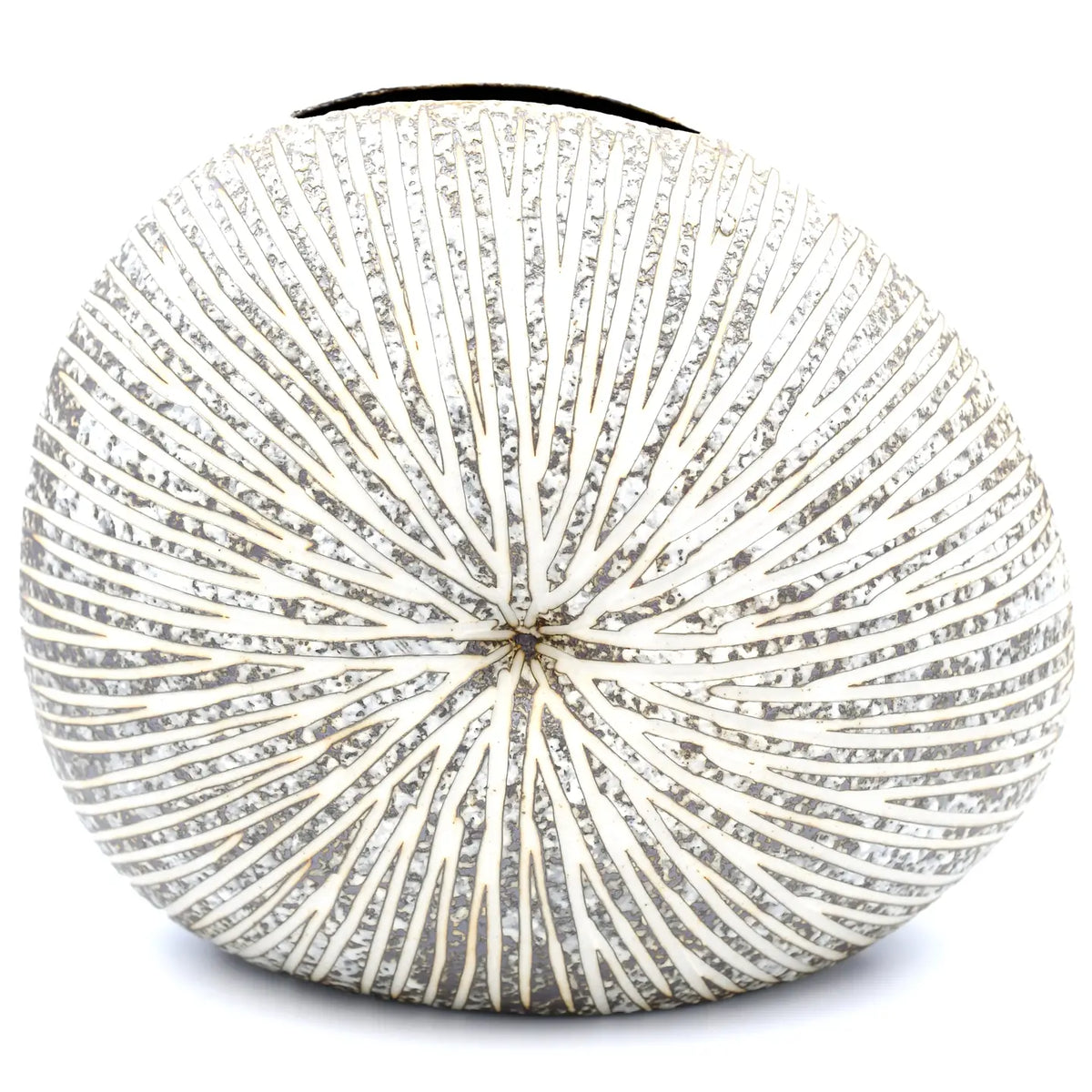 Diva Round Mini L-Handcrafted Porcelain Vase