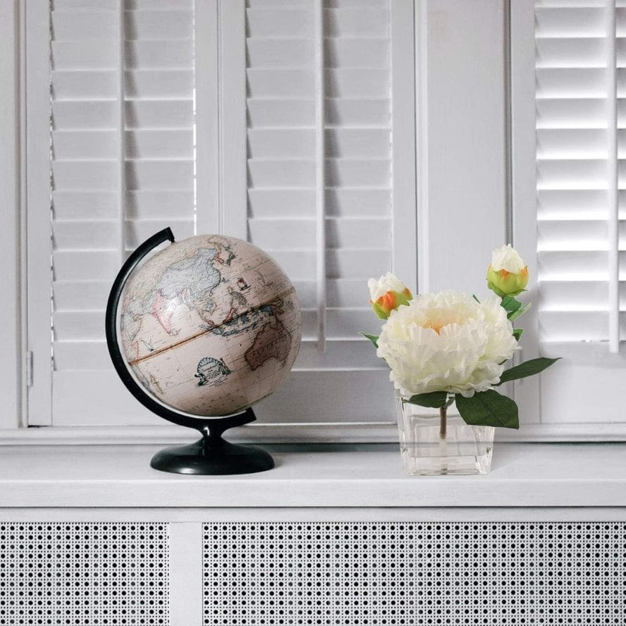 Larksilk Larksilk Silk Perennial Peonies in Glass Vase with Artificial Water - Little Miss Muffin Children & Home