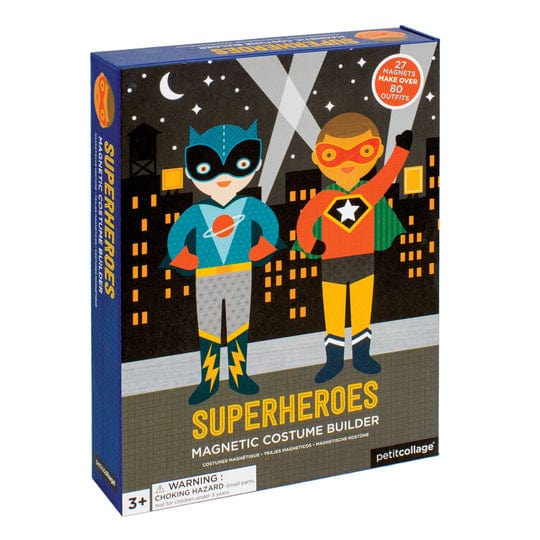 Hachette Book Group Superheroes Magnetic Dress Up Play Set - Little Miss Muffin Children & Home
