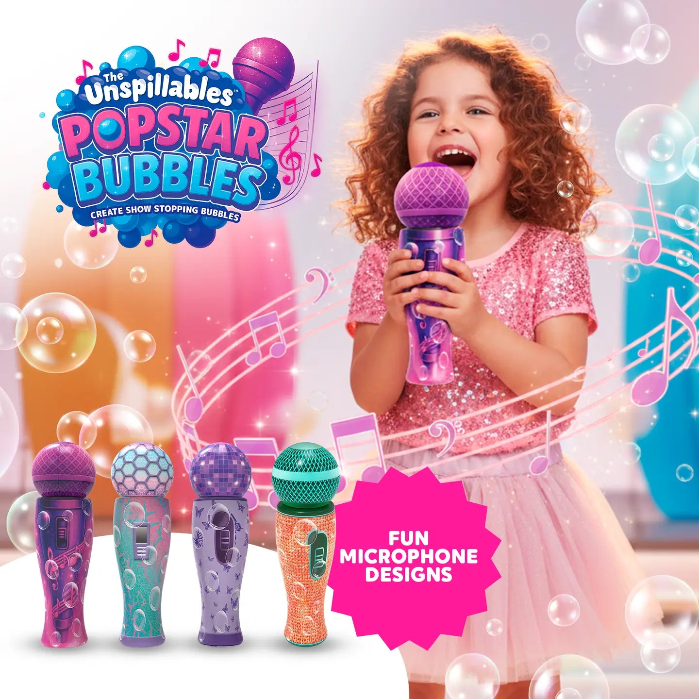 The Unspillables Pop Star Bubbles