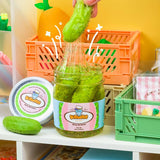 Kawaii Slime Company Kawaii Slime Company Shimmery Pickle Clear Slime - Little Miss Muffin Children & Home