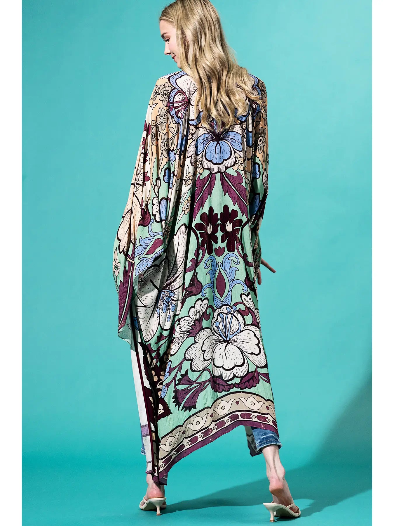 Blushing Garden Kimono