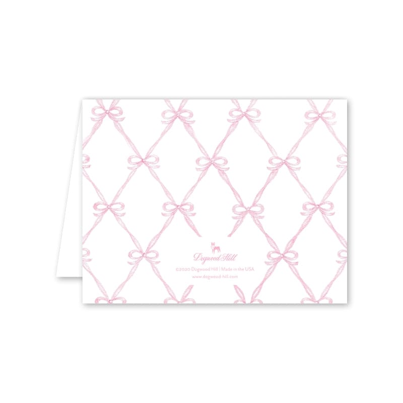 Dogwood Hill Dogwood Hill Rattle and Bow Pink - Little Miss Muffin Children & Home