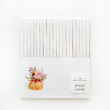 Emily Lex Studio Pumpkin Bouquet Place Cards