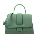 Chenson & Gorett Chenson & Gorett Italian Leather Top Handle Briefcase Bag in Mint Green - Little Miss Muffin Children & Home