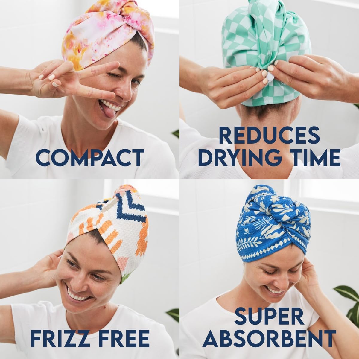 Dock & Bay Dock & Bay Hair Wrap - Quick Dry Hair Towel - Dream Catcher - Little Miss Muffin Children & Home