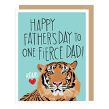 Apartment 2 Cards Apartment 2 Cards Fierce Tiger Father's Day Card - Little Miss Muffin Children & Home