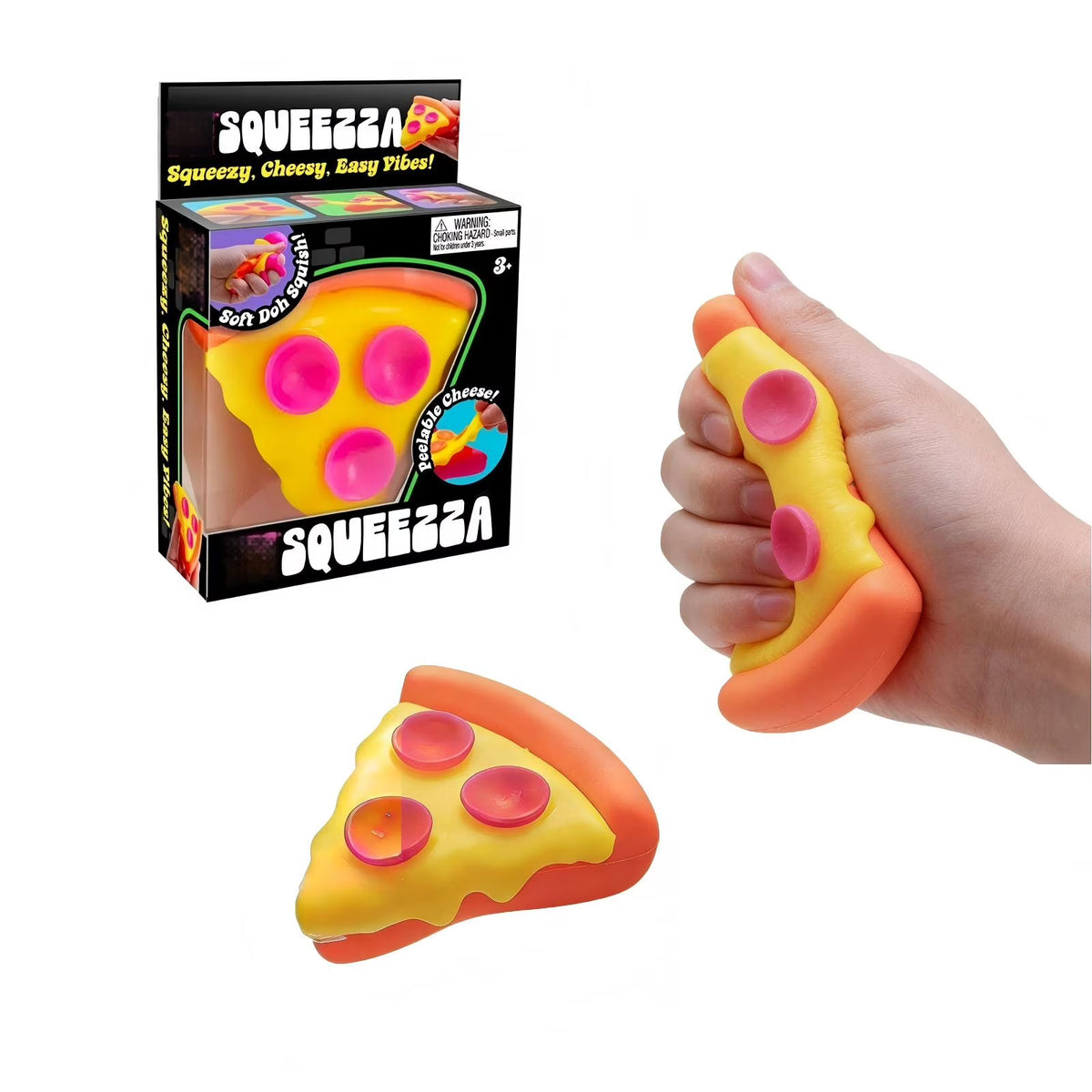 Pizza Slice Squishy Stress Relief Toy