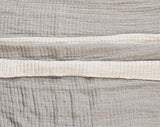 Abbott Overstitch Throw in Grey