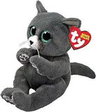 Ty Inc Beanie Belly Binx the Russian Blue Cat 6" Plush