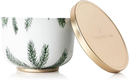Thymes Thymes Frasier Fir Universal Tin Poured Candle, Gold Lid - Little Miss Muffin Children & Home
