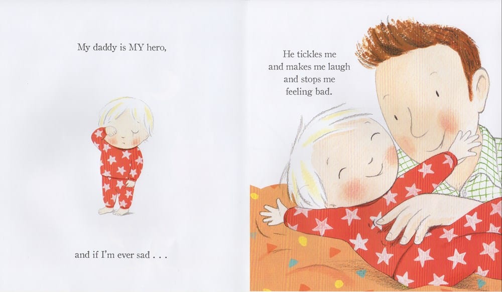 Sourcebooks Daddy is My Hero, Hardcover Picture Book - Little Miss Muffin Children & Home