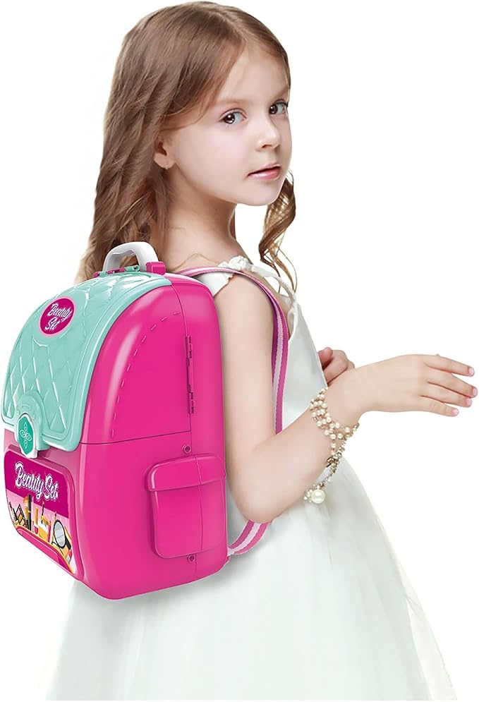 Kid Galaxy Kid Galaxy On The Go Backpack Vanity Set - Little Miss Muffin Children & Home