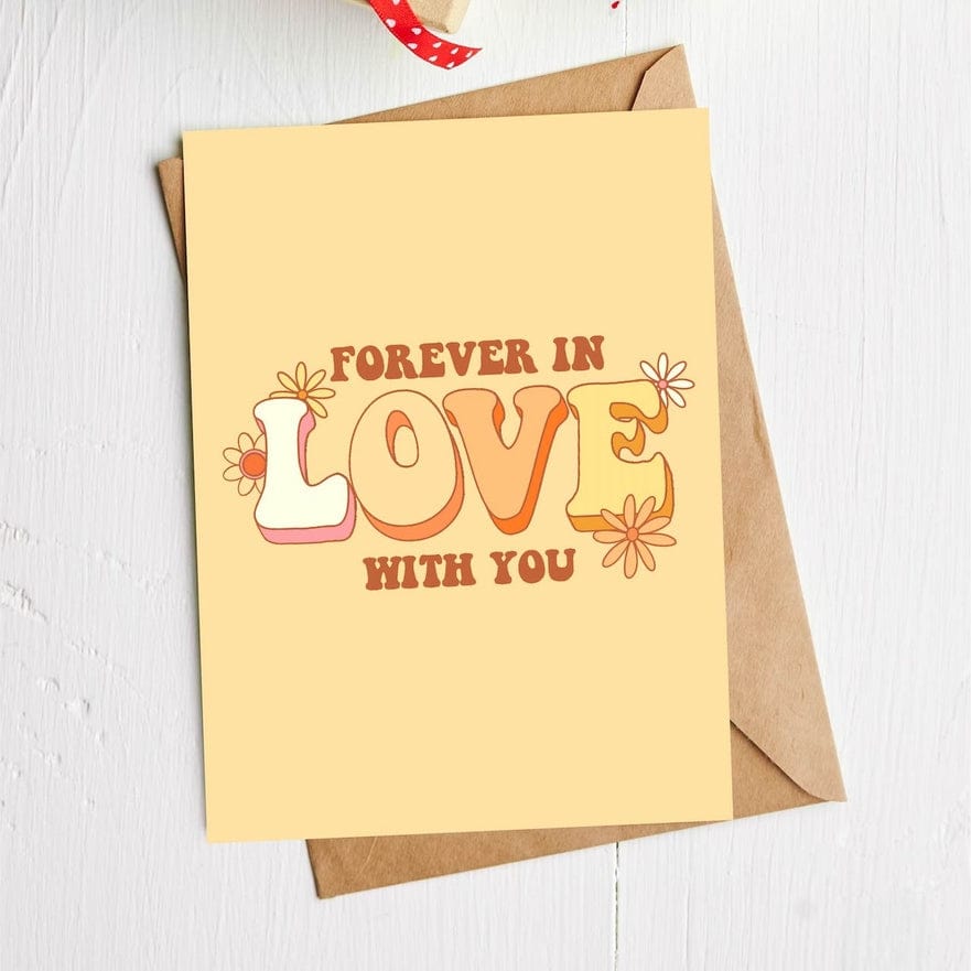 Big Moods Big Moods "Forever In Love With You" Valentine & Anniversary Card - Little Miss Muffin Children & Home