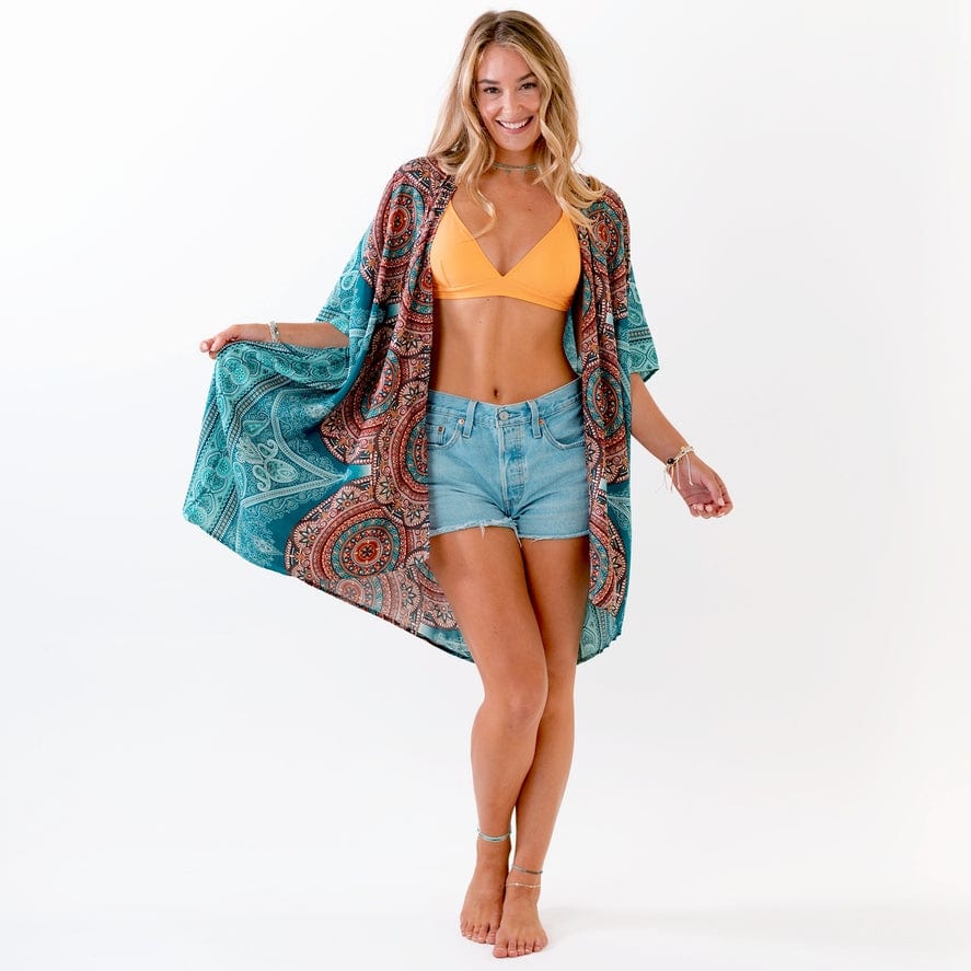 Lotus & Luna Lotus & Luna Canggu Kimono - Little Miss Muffin Children & Home