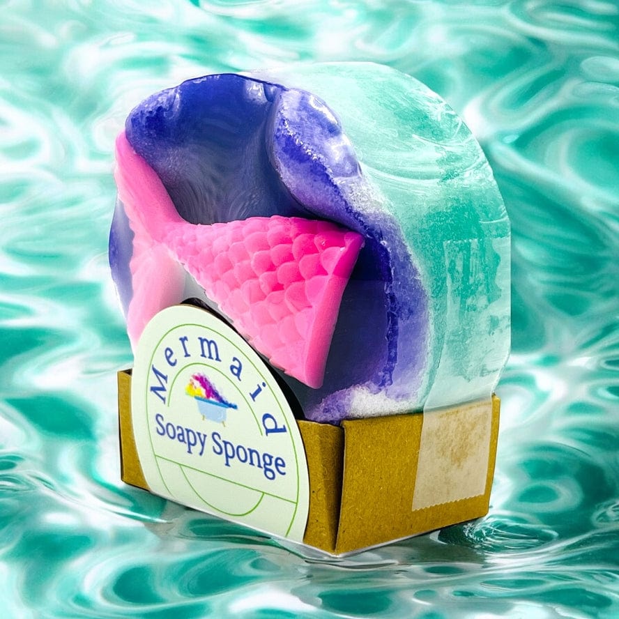Ideal Soaps Soapy Sponge Mermaid - Little Miss Muffin Children & Home