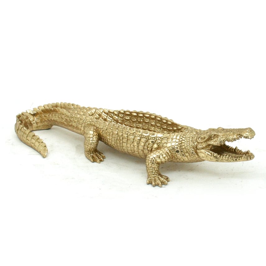 Contrast Inc Contrast Inc Gold Crocodile Bowl - Little Miss Muffin Children & Home