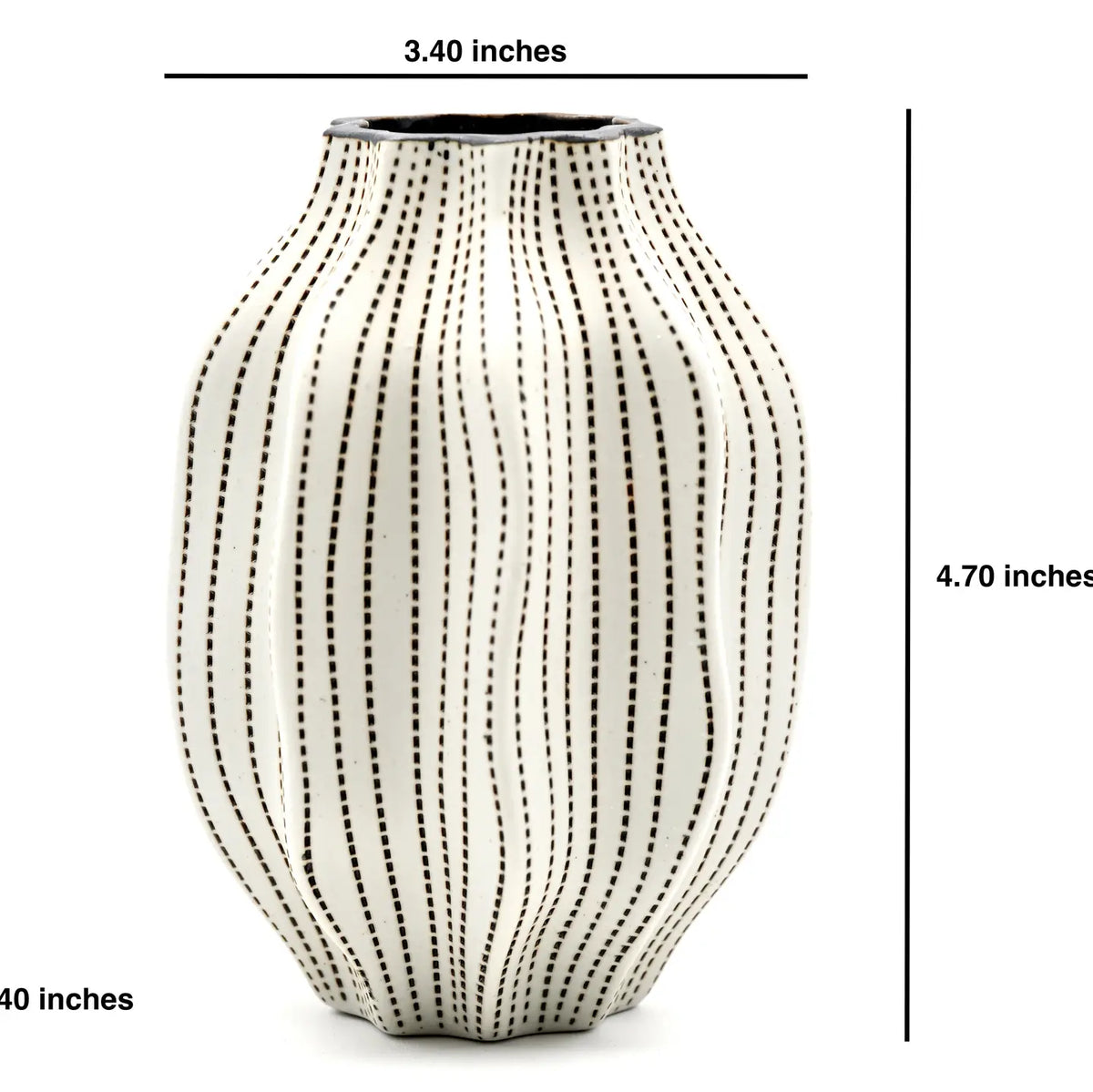 Mafa Mini L-Handcrafted Porcelain Vase