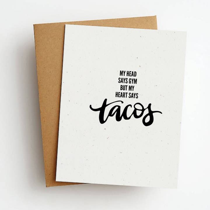 Skel & Co Skel & Co Tacos Card - Little Miss Muffin Children & Home