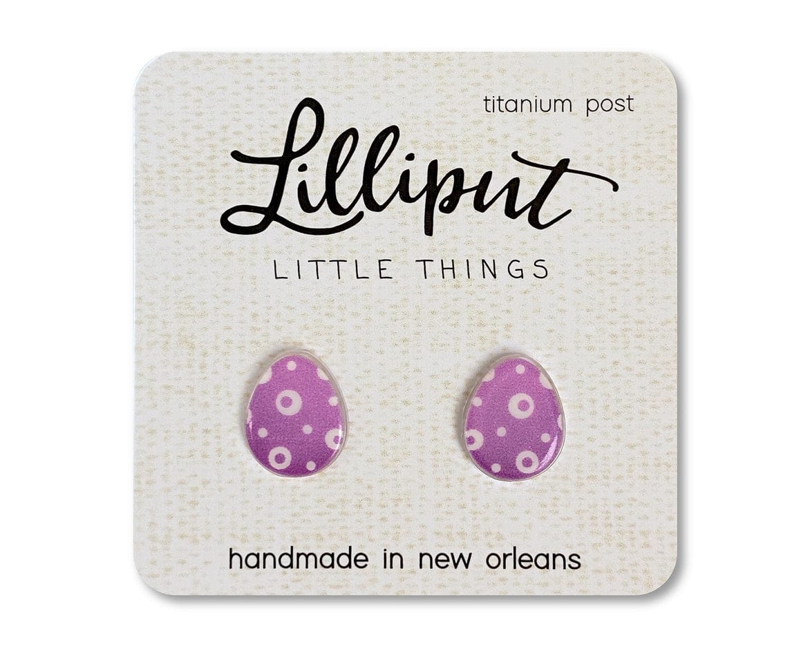 Lilliput Little Things Lilliput Little Things Easter Egg Earrings - Little Miss Muffin Children & Home