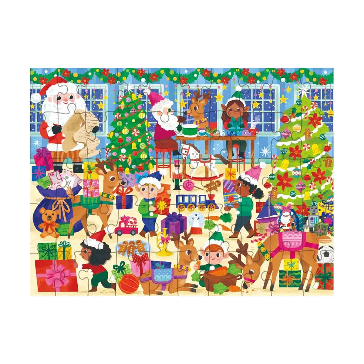 Crocodile Creek Crocodile Creek 50pc Puzzle Santa's Workshop - Little Miss Muffin Children & Home