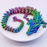 Dragon Fidgets Dragon Fidgets 19" Long Crystal Dragon - Little Miss Muffin Children & Home