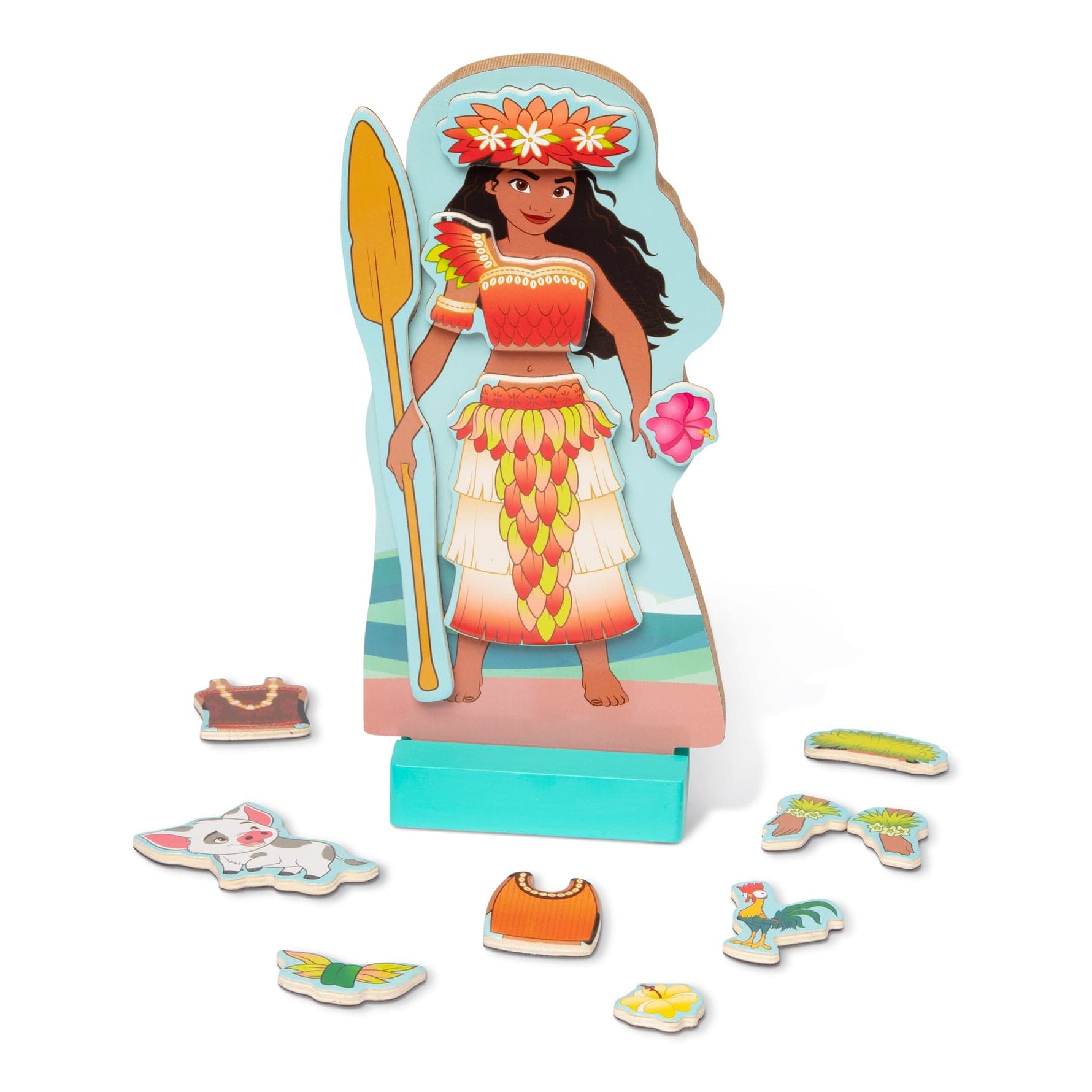 Melissa & Doug Disney Magnetic Dress Up Moana - Little Miss Muffin Children & Home