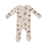 Angel Dear Ducks 2 Way Zipper Footie