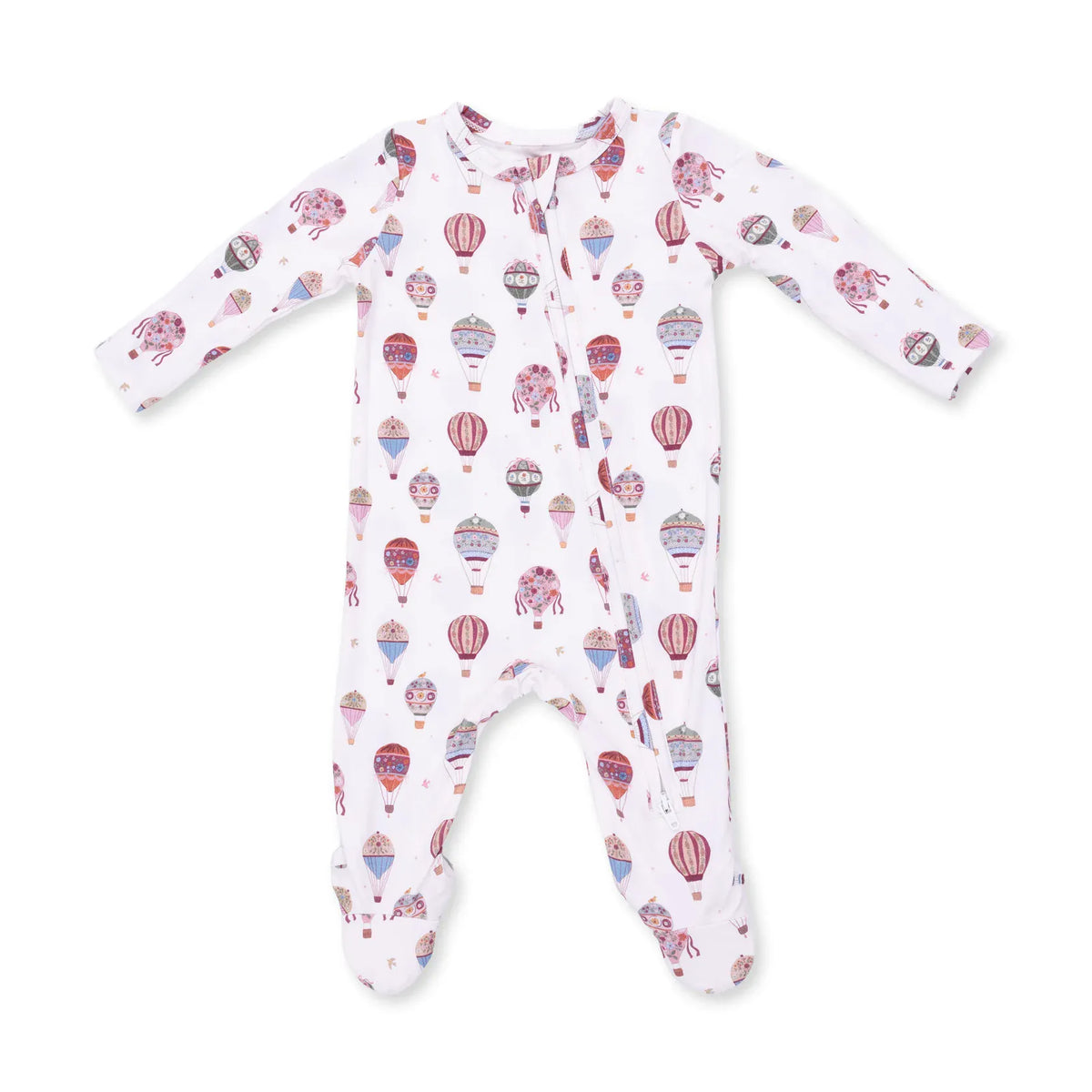 Hot Air Balloon 2 Way Zipper Footie