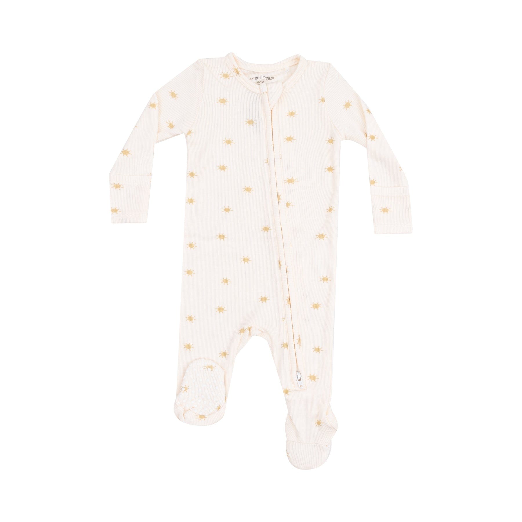 Angel Dear Angel Dear Simple Suns 2 Way Zipper Footie - Little Miss Muffin Children & Home
