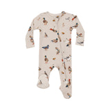 Angel Dear Ducks 2 Way Zipper Footie