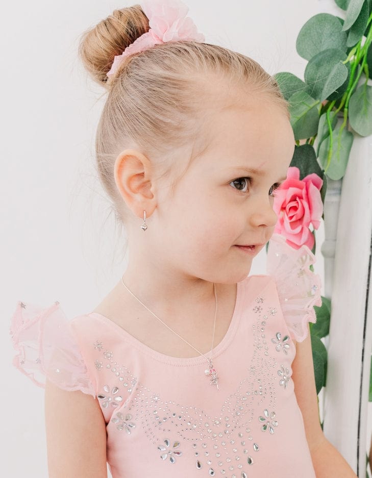 Cherished Moments Cherished Moments Sterling Silver Ballerina Cluster Necklace Dance Gift - Little Miss Muffin Children & Home